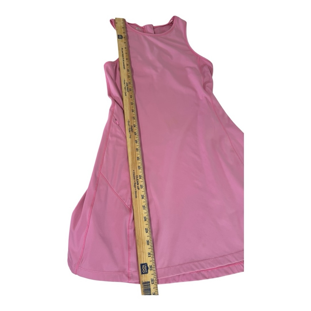 Addison Bay Pink Sleeveless Dress Size M Preppy Athleisure Resort Wear - Picture 3 of 8